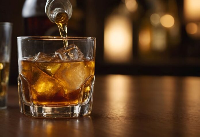 glass of whiskey