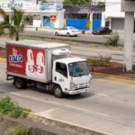 A Lala truck delivering products