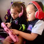 Kids using AI at IMI school in Mexico.