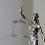 Justice statue