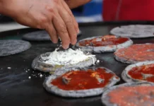 making Mexican food