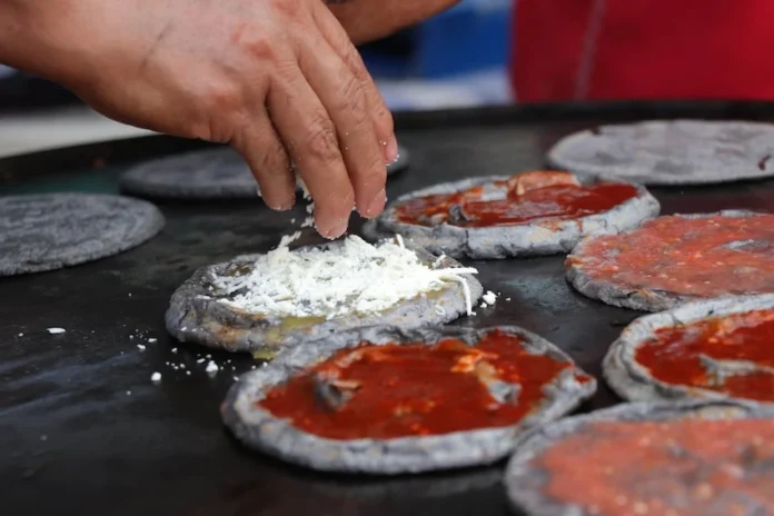 making Mexican food