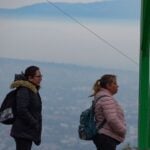 Bundled up chilangos