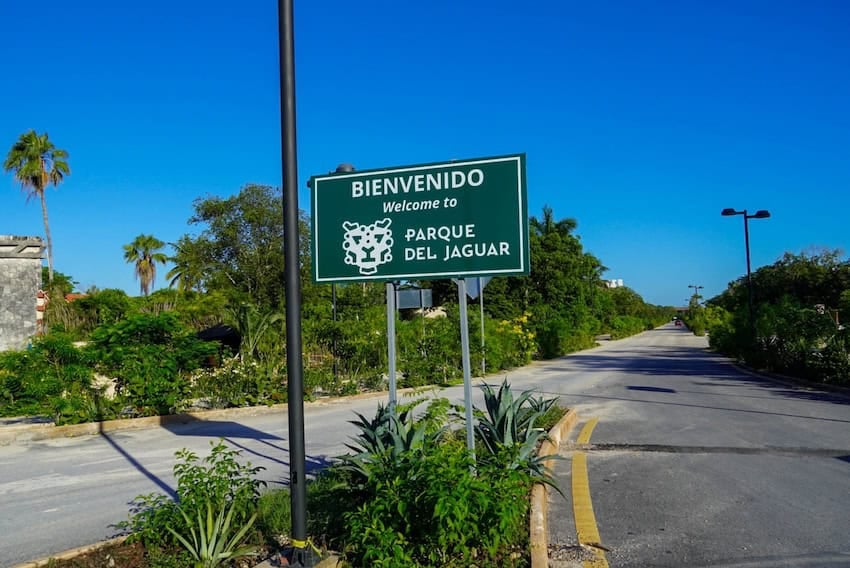 sign for Jaguar Natipnal Park