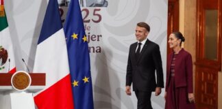 Sheinbaum and Macron