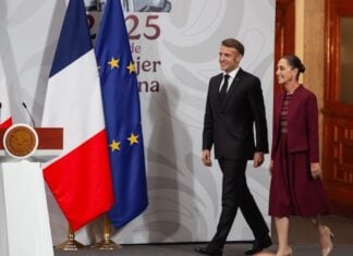 Sheinbaum and Macron