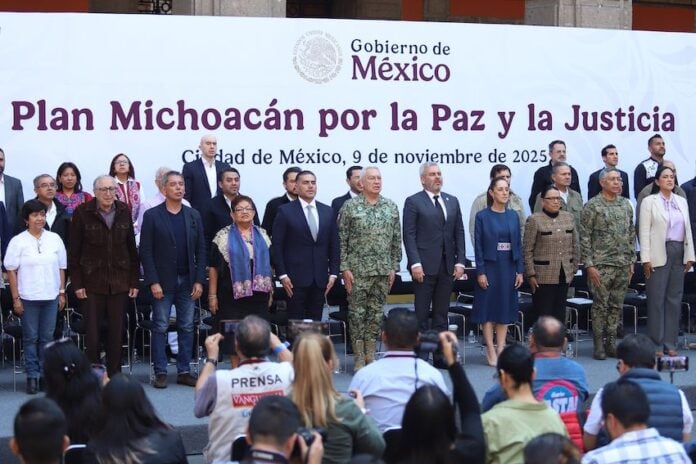 presentation of Plan Michoacán