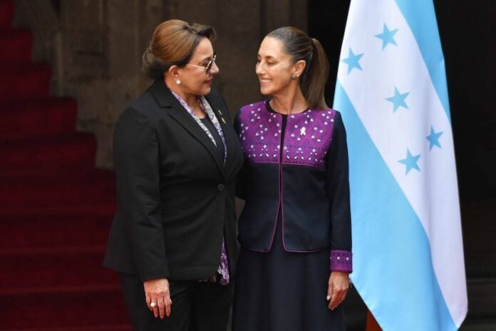 Sheinbaum and Castro