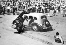 Battle of the Zócalo in Mexico City in 1935