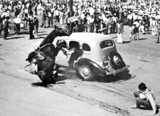Battle of the Zócalo in Mexico City in 1935