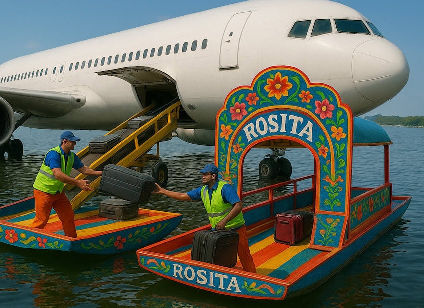 El Jalapeño: After Lake Texcoco water levels rise, planned airport moves to Xochimilco