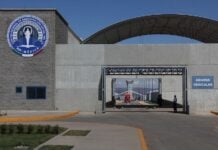 Exterior of CEFERESO 12 in Guanajuato