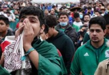 Mexico soccer fans