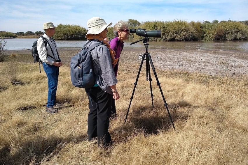 Birdwatchers from Audobon México in San Miguel de Allende
