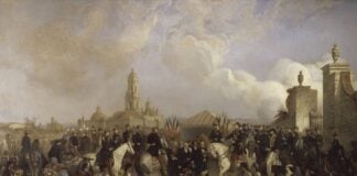 French army enters Mexico City in 1863