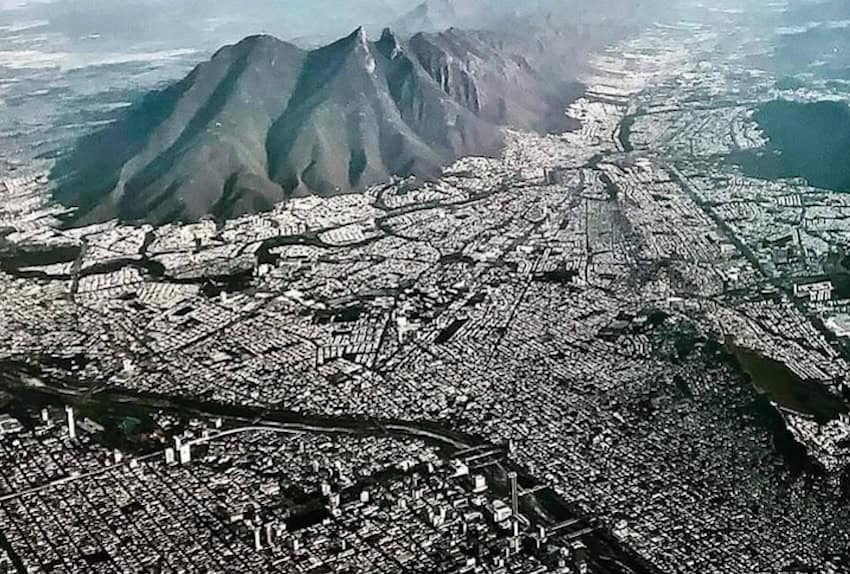 Monterrey aerial shot