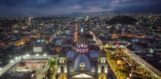 Toluca at night
