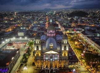 Toluca at night