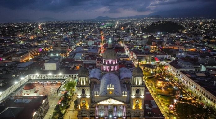 Toluca at night