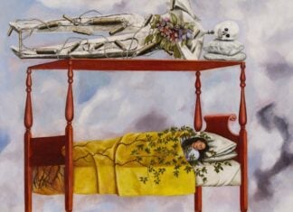 Frida's "The Dream /The Bed)