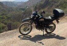 motorcycle in Mexico