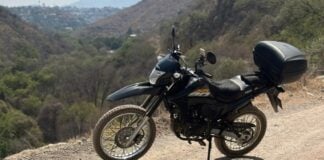 motorcycle in Mexico