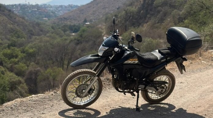 motorcycle in Mexico