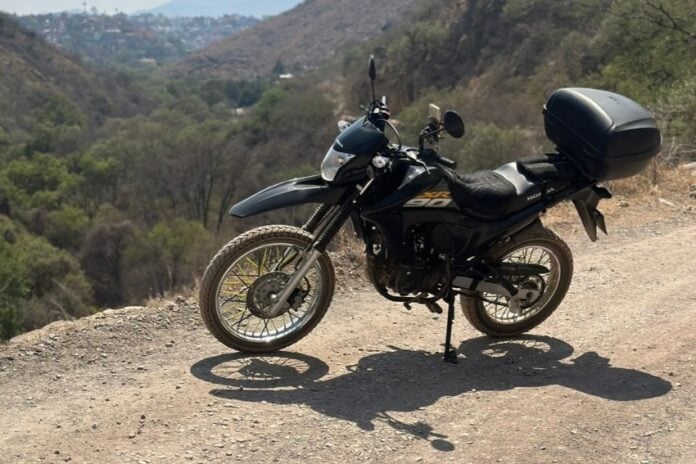 motorcycle in Mexico