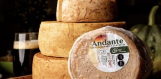 Finca Las Luciérnagas's Andante cheese is made using sheep’s milk from a producer with certified animal welfare practices.
