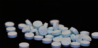 light blue pills similar to street fentanyl