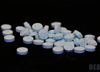 light blue pills similar to street fentanyl