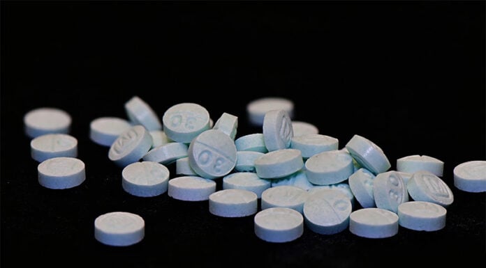 light blue pills similar to street fentanyl