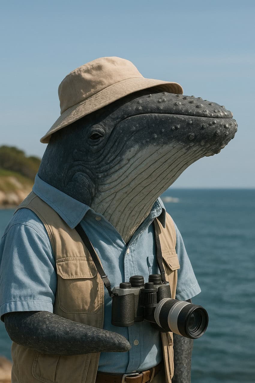 Tourists are advised to keep their distance from the humans, and to wear appropriate clothing for their expeditions.