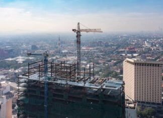 constrction site CDMX