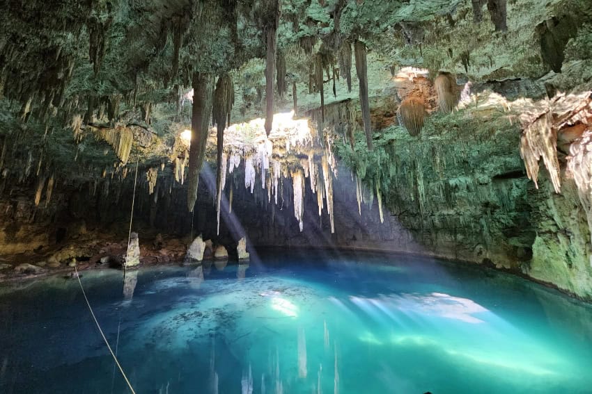 Cenote in the Yucatán peninsula