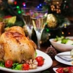 Christmas plate in Mexico