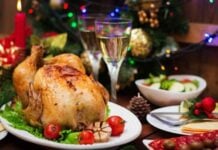 Christmas plate in Mexico