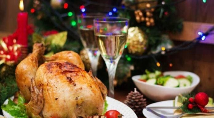 Christmas plate in Mexico