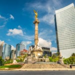 the Angel of Independence in Mexico City