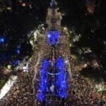 Last year's New Year's Eve party on Reforma, featuring Polymarchs, drew hundreds of thousands.