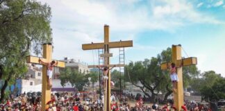 Iztapalapa's annual Passion Play involves over 5,000 people, with some 150 having speaking roles.