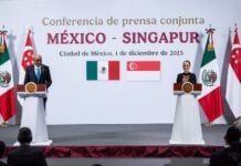 Singaporean and Mexican presidents