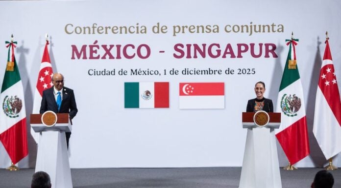 Singaporean and Mexican presidents