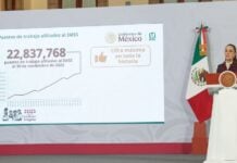 sheinbaum and formal employment graphic