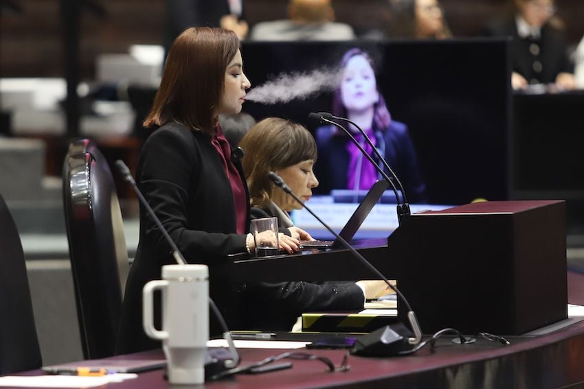 Citizens’ Movement (MC) party Deputy Iraís Reyes