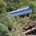 Train derailment in Oaxaca