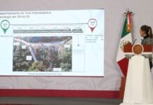 Sheinbaum announced that the Federal Attorney General’s Office (FGR) and the Oaxaca state prosecutor’s office will investigate the cause of the derailment that killed 13 people on Sunday.