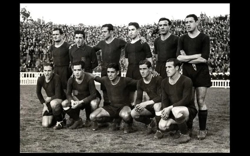 FC Barcelona in 1937