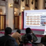 President Sheinbaum displayed an infographic during her Wednesday morning press conference summarizing the more than 800,000 services provided by the Mexican government to deportees since the launch of the "México te abraza" reinsertion program earlier this year.