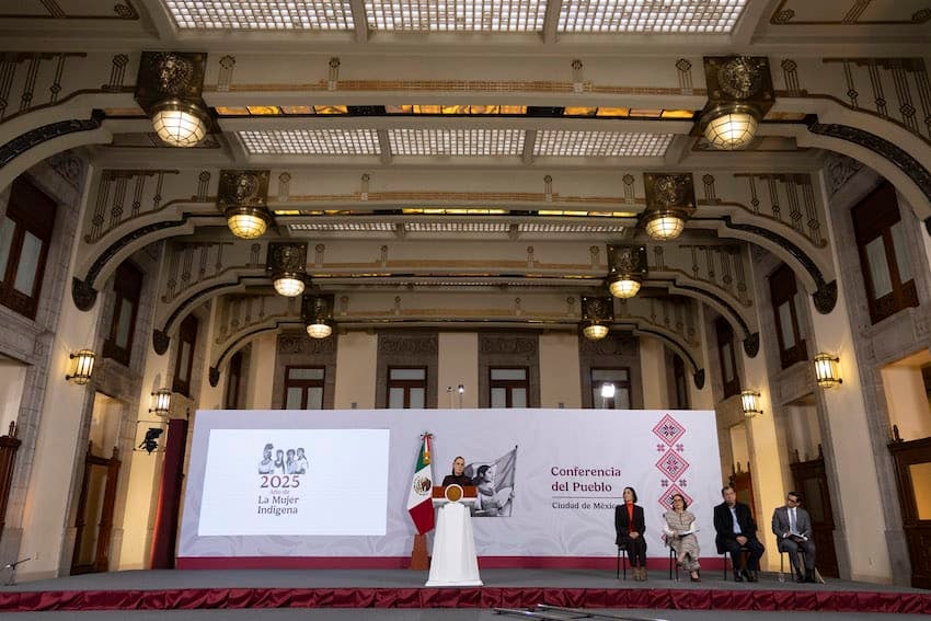 Mexico, US agree to deepen intel sharing on criminal drone use: Wednesday’s mañanera recapped